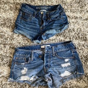 Brand name jean shorts